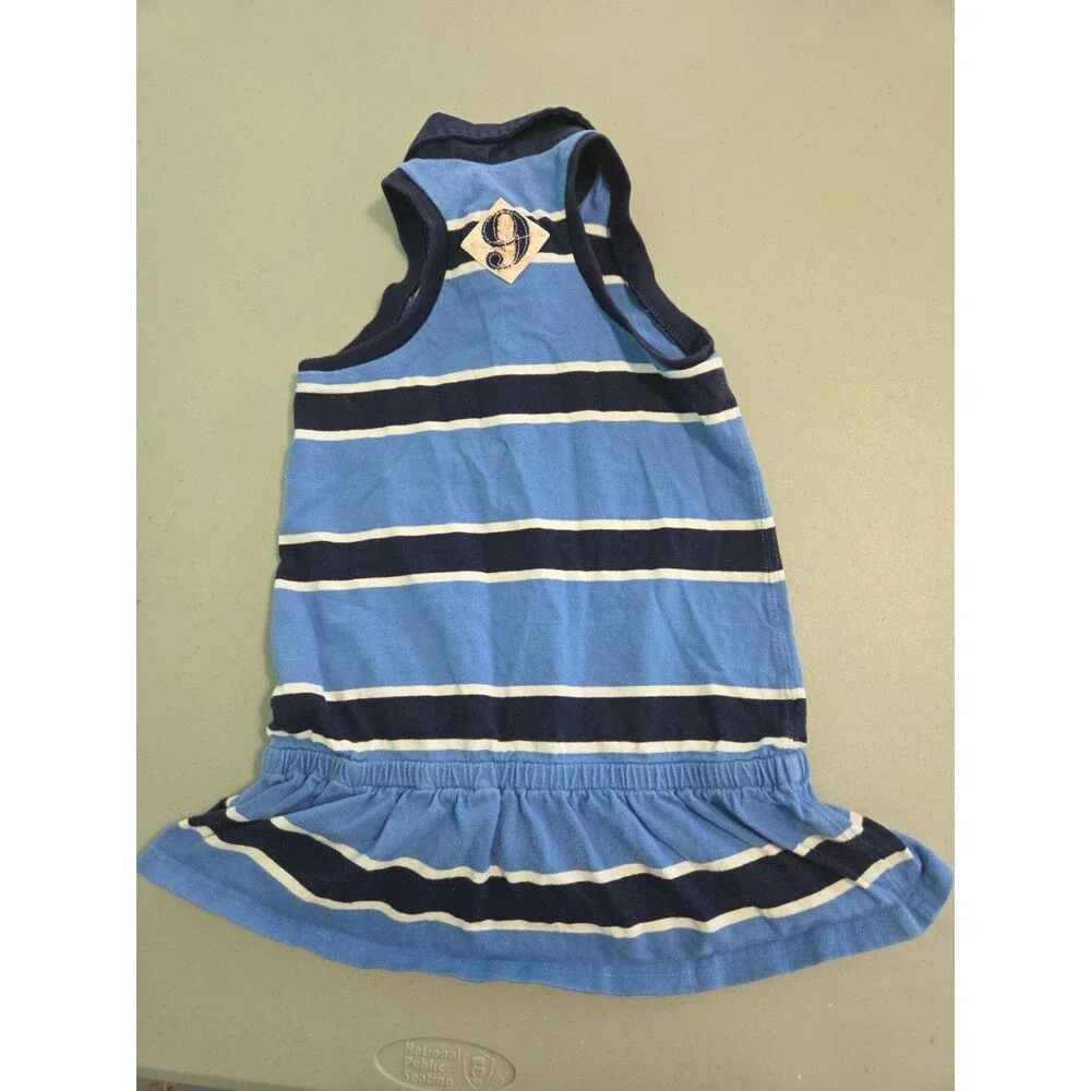 Ralph Lauren Polo 4t girls blue striped dress